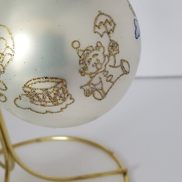 Vintage Mickey unlimited Krebs Mickey Glass Ornament Hand Painted Made in USA - Picture 10 of 11